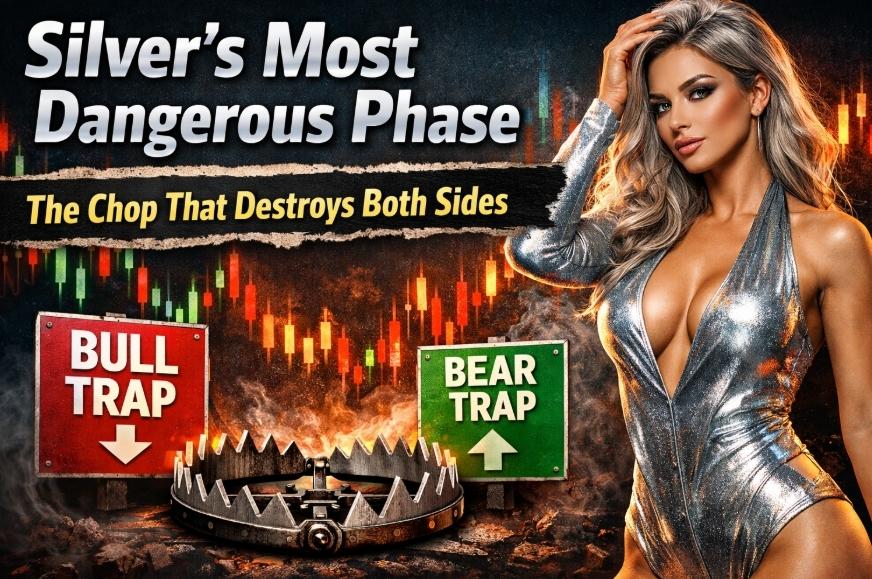 Silver’s Most Dangerous Phase: The Chop That Destroys Both Sides